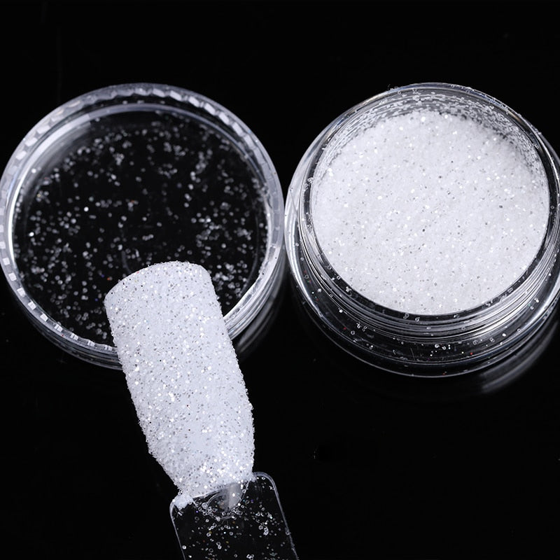 Holographics Nail Powders Laser Shiny Nail Glitters Dust Decorations For Nail Art Chrome Pigment DIY Accessories