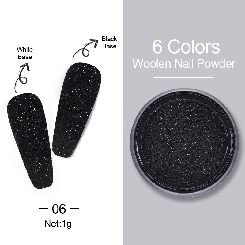 Holographics Nail Powders Laser Shiny Nail Glitters Dust Decorations For Nail Art Chrome Pigment DIY Accessories