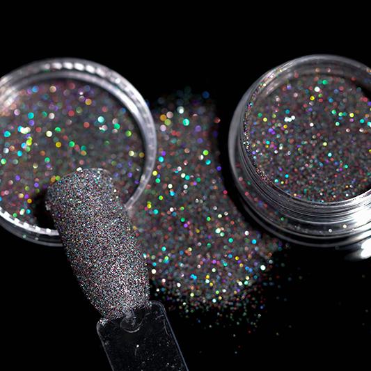 Holographics Nail Powders Laser Shiny Nail Glitters Dust Decorations For Nail Art Chrome Pigment DIY Accessories